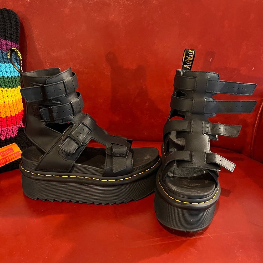 Doc Martens Platform Sandals